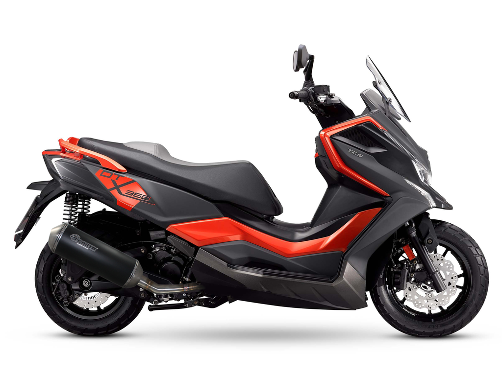 Échappement Sport homologué pour Kymco DTX 360 125cc