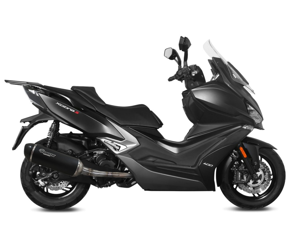 Échappement Sport Carbon approuvé pour Kymco Xciting 400i