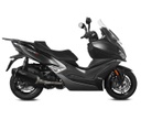 Échappement Sport Carbon approuvé pour Kymco Xciting 400i