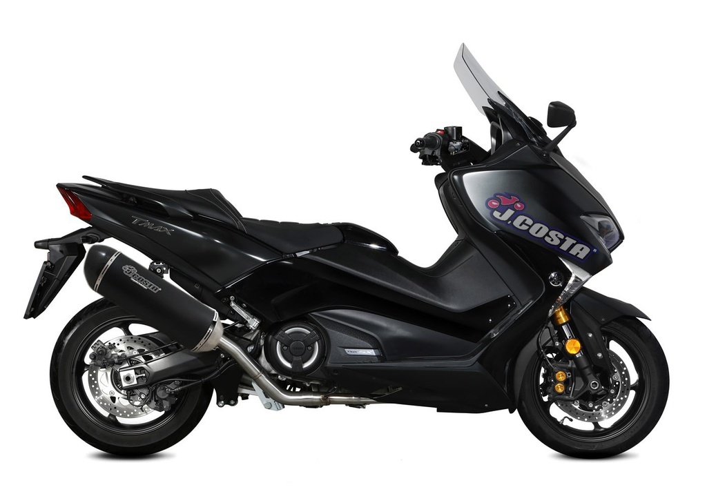 Echappement Sport Carbon homologué et catalysée pour Yamaha T-Max 530 (2017-19)