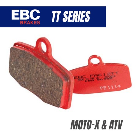 Pastillas de freno EBC delanteras FA115TT para Off-Road