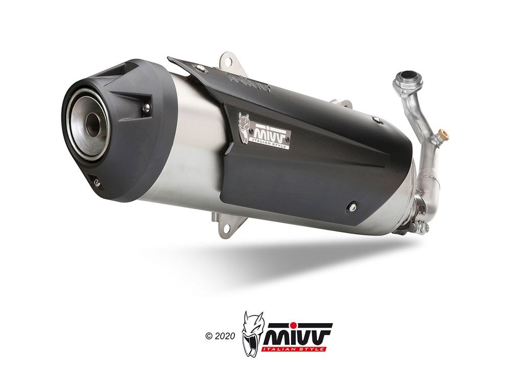 Mivv Full system 1x1 Urban St. Steel Aprilia SR MAX 300 / Gilera Runner 200/250 - Nexus 250/300