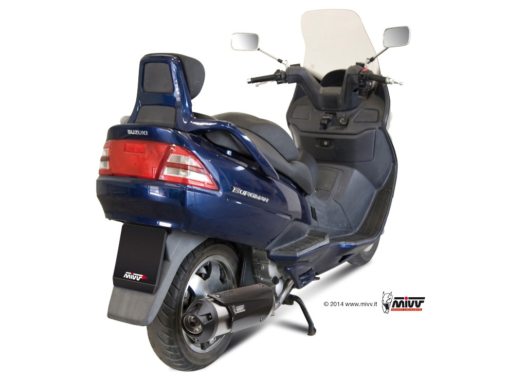 Mivv Full system 1x1 Urban St. Steel Suzuki Burgman 250 / Burgman 400 (1998-02)