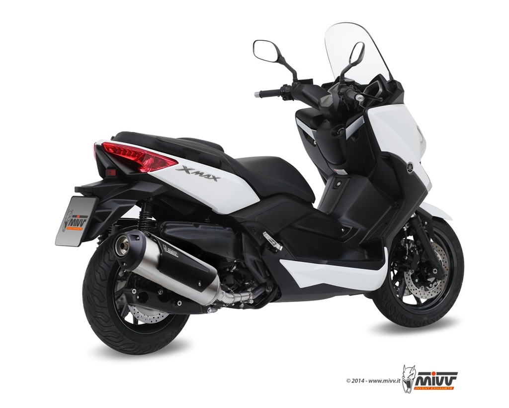 Mivv Slip-On Urban St. Steel Yamaha X-MAX 400 2013-16