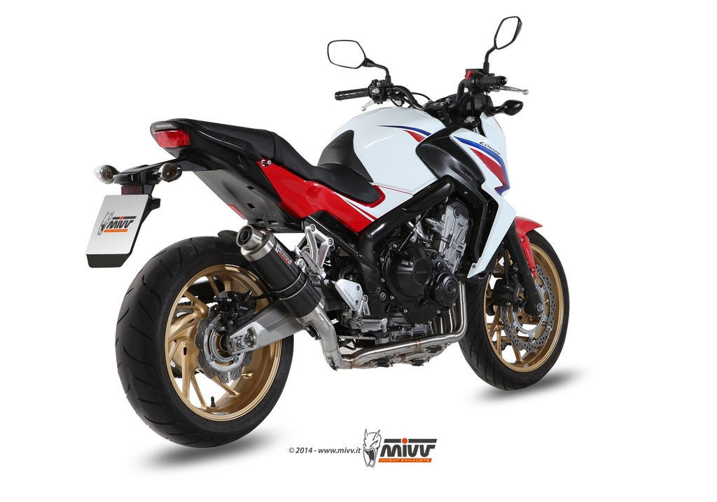 Mivv Full system 4x2x1 GP carbon Honda CB 650 F 2014-18