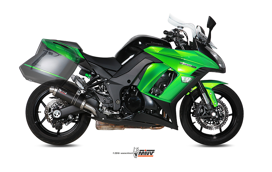 Mivv 2 Slip-On GP carbon Kawasaki Z1000 SX / Ninja 1000 SX 2014-19