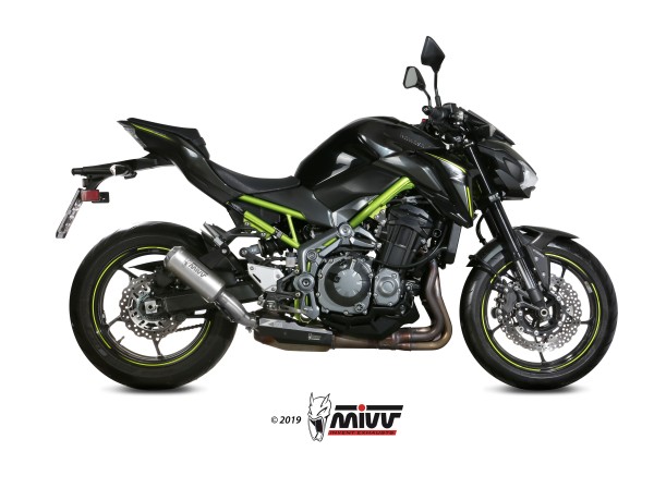 Mivv Slip-On Mk3 St. Steel Kawasaki Z900 2017-19