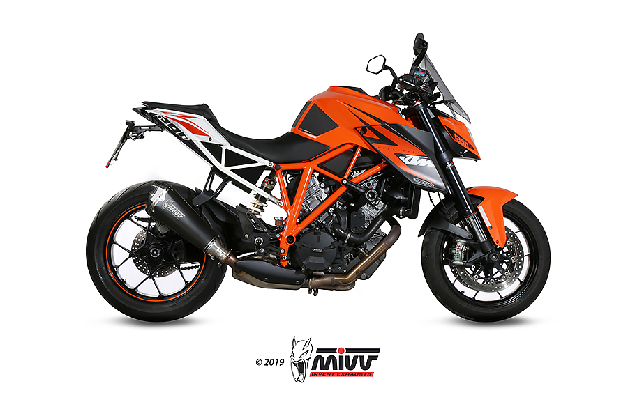 Mivv Slip-On Delta Race black KTM 1290 Superduke 2014-19