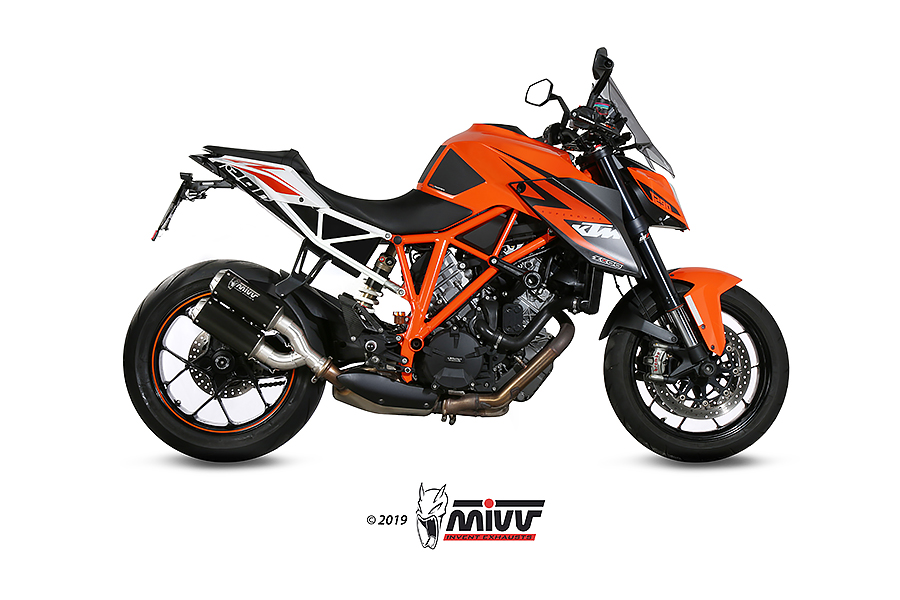 Mivv 2 Slip-On Mk3 black KTM 1290 Superduke 2014-19