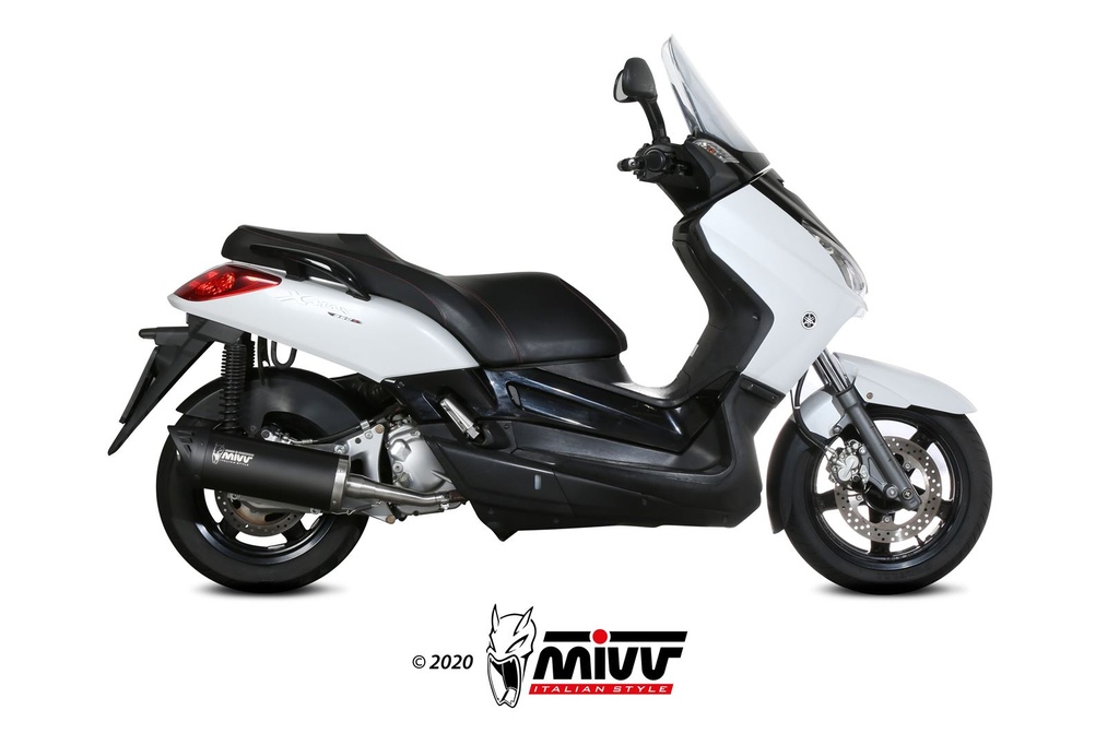 Mivv Slip-On Mover black Yamaha X-MAX 250 2006-16