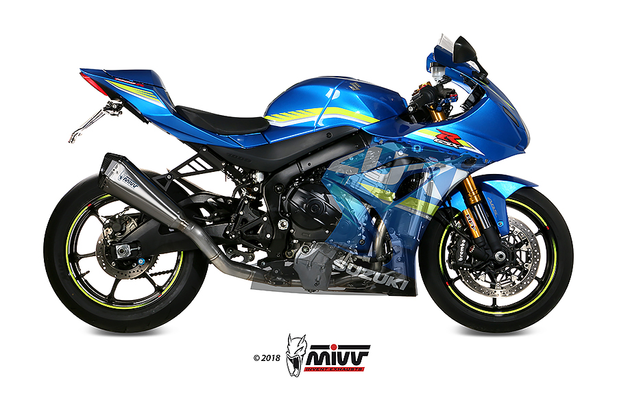 Mivv Full system 4x2x1 Delta Race Full titanium Suzuki GSX-R 1000 2017-20