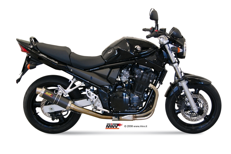 Mivv Slip-On GP carbon Suzuki GSF 650 Bandit 2005-06