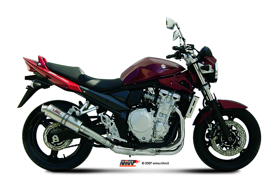 Mivv Slip-On GP titan Suzuki GSF 650 Bandit 2007-15 / GSX 650 F 2008-15