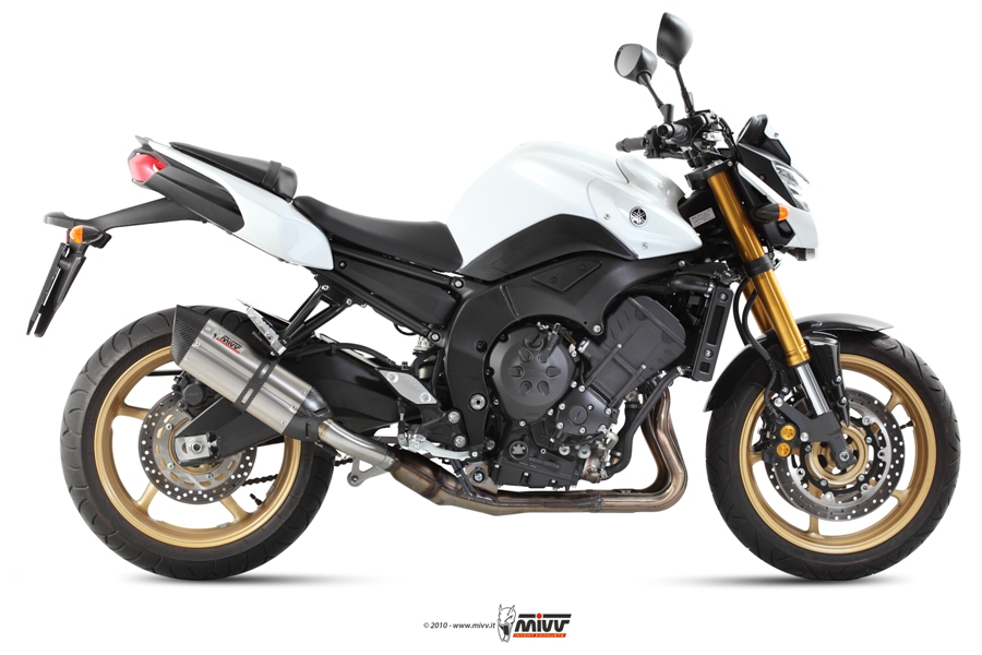 Mivv Slip-On Suono St. Steel con tapa carbono Yamaha FZ8 / Fazer 8 2010-16