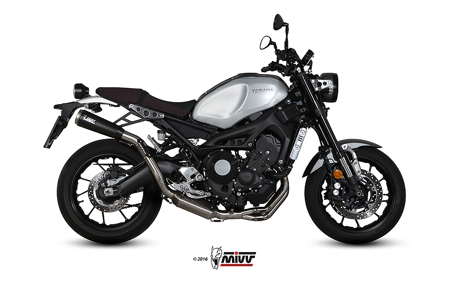 Mivv Full system 3x1 Ghibli black Yamaha XSR 900 2016-22