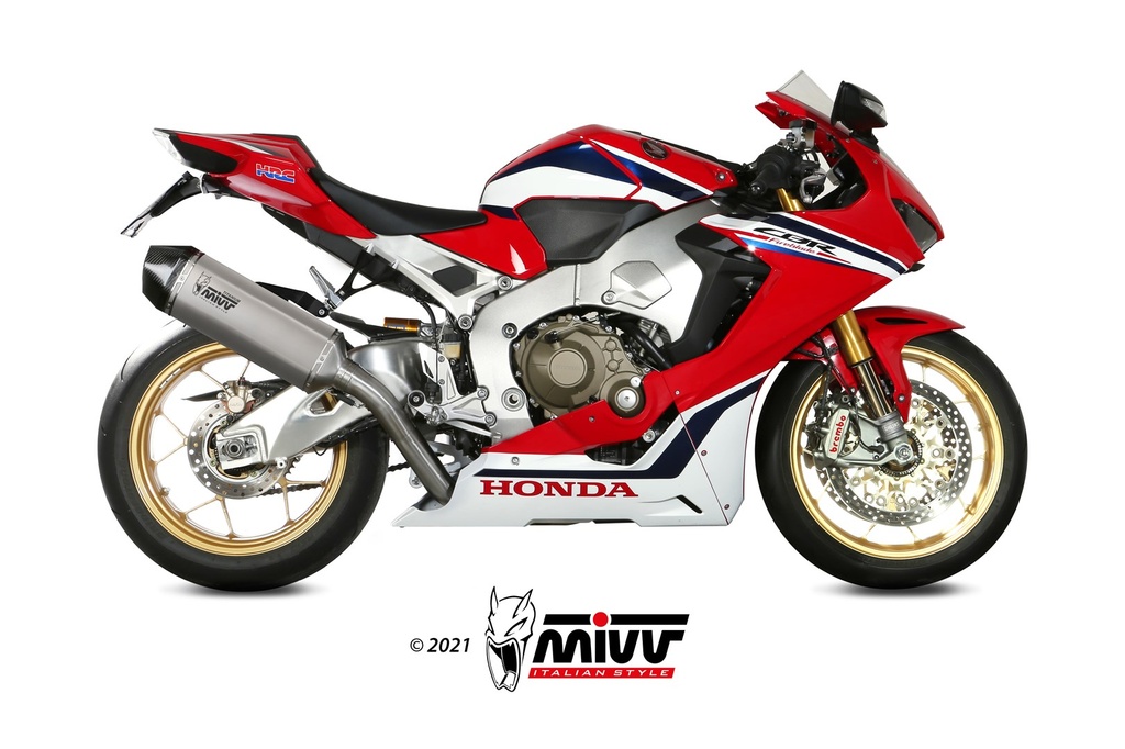 Mivv Slip-On Speed edge titan Honda CBR 1000 RR 2017-19