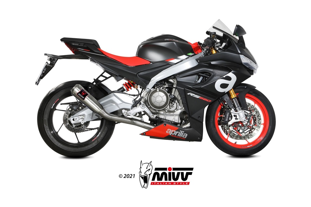 Mivv Full system 2x1 X-M1 Aprilia RS 660 2020-24 / Tuono 660 2021-23