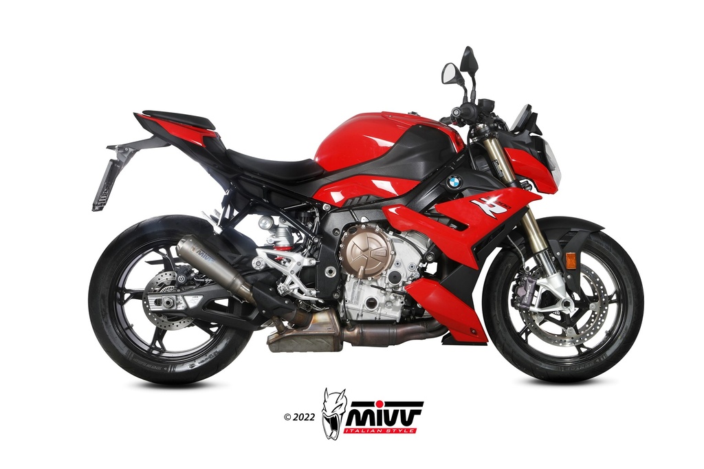 Mivv Slip-On X-M1 titanium BMW S 1000 R 2021-24