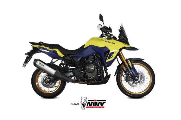 Mivv Slip-On Speed edge St. Steel Suzuki V-Strom 800 de 2023-24