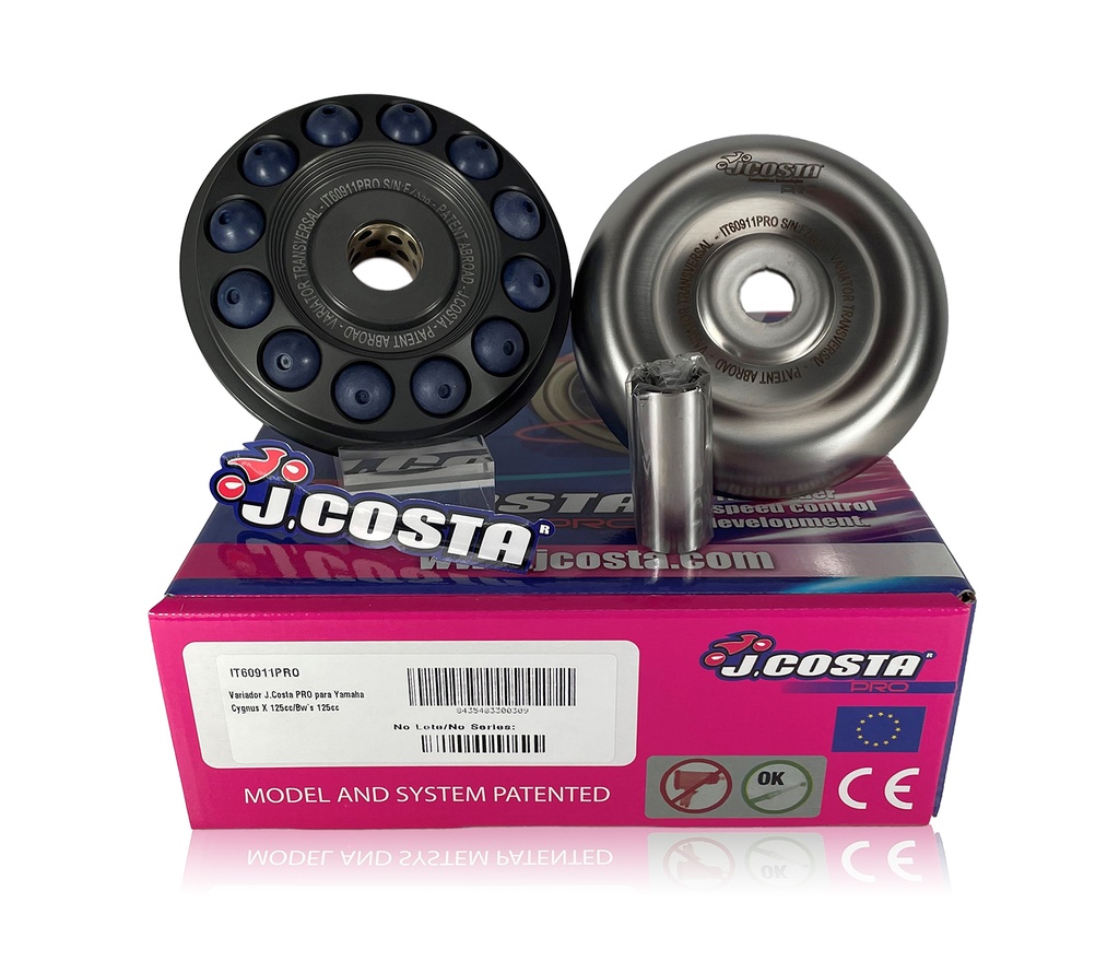 Variateur J.Costa PRO pour Yamaha Cygnus X 125cc/Bw's 125cc