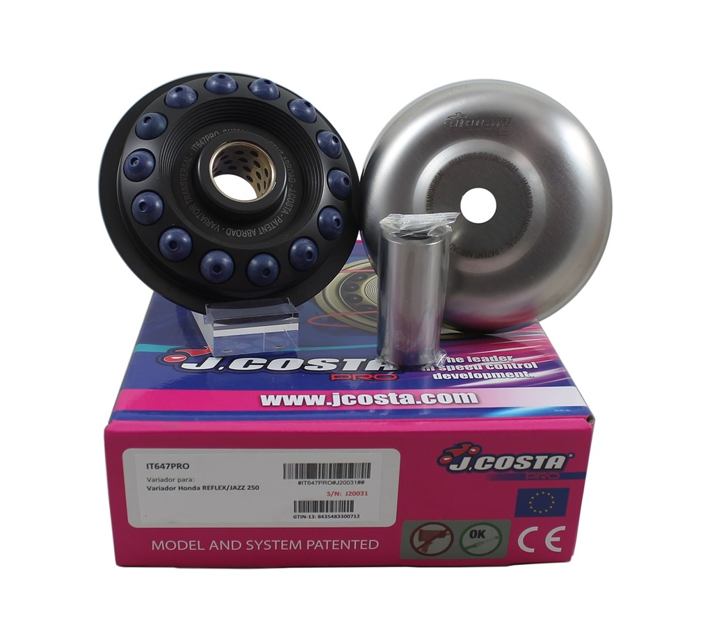 Variateur J.Costa PRO pour Honda REFLEX/JAZZ 250cc