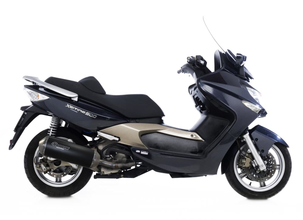 Escapament Sport catalizat i homologat per Kymco Xciting 500