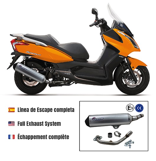 Échappement Urban pour Kymco Superdink 125i