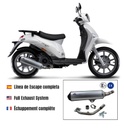 Échappement Urban pour Piaggio Liberty 125 - 200