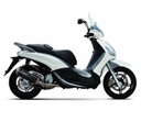 Échappement Sport pour Piaggio Beverly 125 (Moteur Leader)