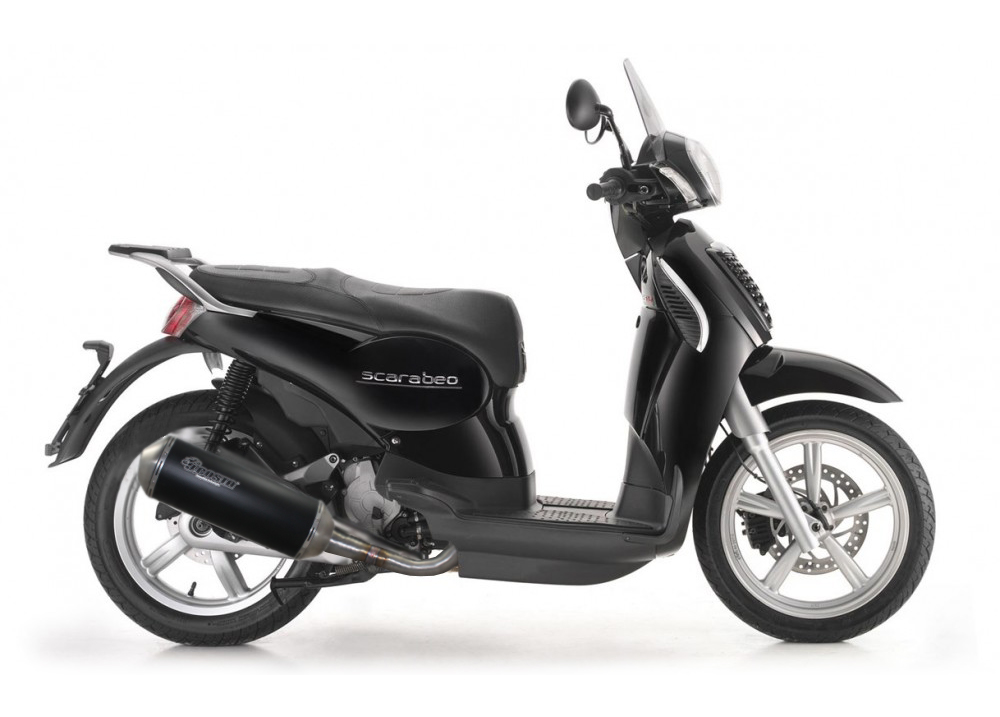 Échappement Sport pour Aprilia Scarabeo 200 et Arrecife/Atlantic 250