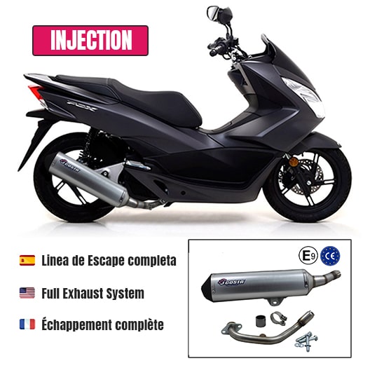 Échappement Urban pour Honda PCX 125 eSP