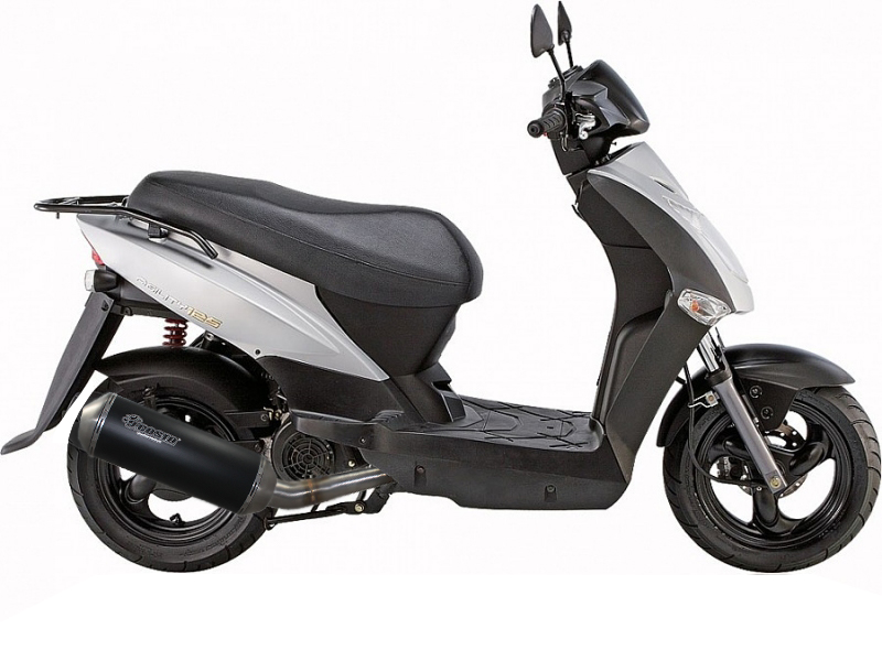 Escape Sport homologado para Kymco Agility 125cc