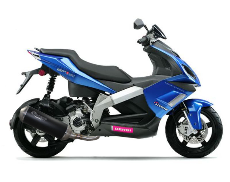 Escapament Sport homologat per Derbi GP1 125 &amp; 250