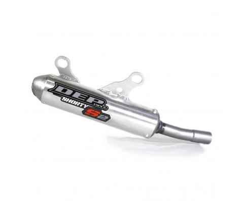 [DEPT2129] Silencioso para HUSQVARNA HUSQVARNA TC 125 19-ON/ KTM 125/150 SX 19-ON / GG MC 125 2021-ON SHORTY (FS) (SILVER)