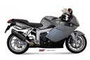 Mivv Slip-On Suono black con tapa carbono BMW K 1200 R / S / GT 2005-08