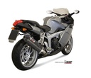 Mivv Slip-On Oval carbono con tapa carbono BMW K 1200 R / S / GT 2005-08