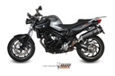 Mivv Slip-On Speed edge black BMW F 800 R / GT 2009-20