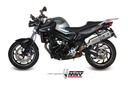 Mivv Slip-On Speed edge St. Steel con tapa carbono BMW F 800 R / GT 2009-20