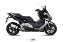 Mivv Slip-On Suono St. Steel con tapa carbono BMW C 600 Sport / C 650 GT 2012-15