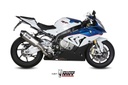 Mivv Slip-On Speed edge St. Steel con tapa carbono BMW S 1000 RR 2015-16