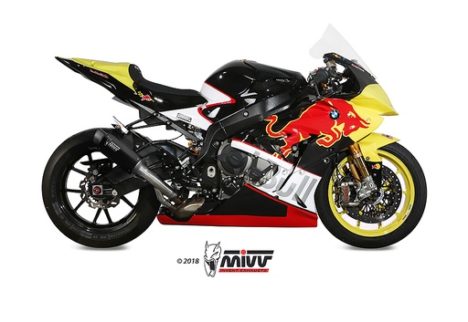 [B.031.LXBP] Mivv Slip-On GP Pro black BMW S 1000 RR 2017-18