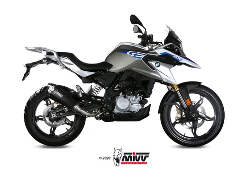 [B.035.LDRB] Mivv Full system 1x1 Delta Race black BMW G 310 GS 2017-24