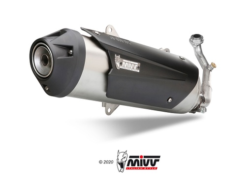 [C.PG.0013.K] Mivv Full system 1x1 Urban St. Steel Piaggio Beverly 125 2010-12 /Beverly 300 2010-13