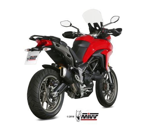 [D.037.C2] Mivv Tubo no kat (compatible con Silencioso Mivv y Original) Ducati Multistrada 950 / S 2017-21