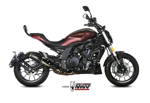 [E.005.LM3C] Mivv Slip-On Mk3 carbono Benelli 502C 2019-24