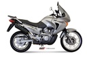 Mivv Slip-On Suono black con tapa carbono Honda XLV 650 Transalp  2000-04