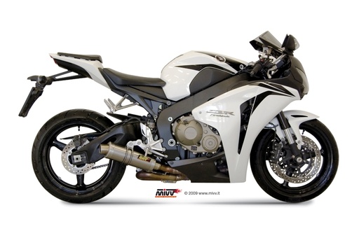 [H.039.L6S] Mivv Slip-On GP titan Honda CBR 1000 RR 2008-13