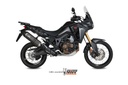 Mivv Slip-On Speed edge black Honda CRF 1000 L Africa Twin 2016-19