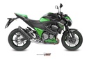 Mivv Slip-On Suono black con tapa carbono Kawasaki Z800 2013-16