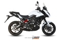 Mivv Full system 2x1 Suono black con tapa carbono Kawasaki Versys 650 2015-22